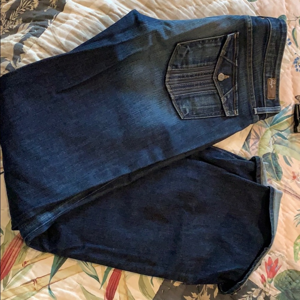 Paige wide leg jeans, size 31